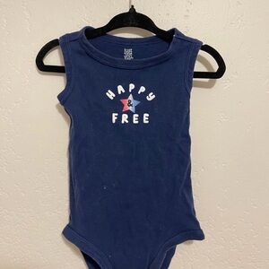 Carter’s Just One You 9M Patriotic Bodysuit Happy & Free Tank